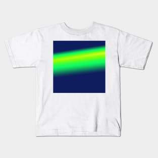 blue green texture art Kids T-Shirt